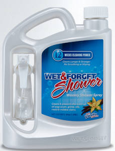 Wet & Forget Shower Cleaner Giveaway